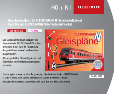 Fleischmann 81399 (N)