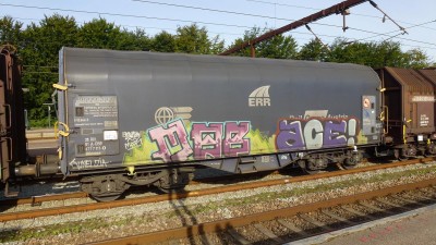 A-ÖBB 31 81 477 7 117-0 Shimmns læsset med Coils 12,0meter 64,2tons til Vejle