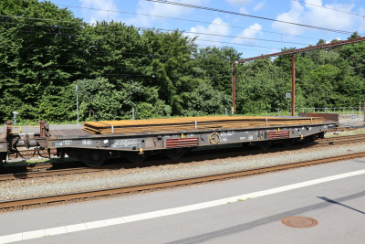 bagtoget blev koblet af og stod<br /> i spor 8