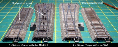 Trix og Märklin C-spor