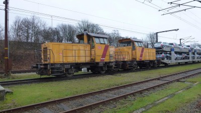 efter at maskinen var afkoblet, så kom de 2 uundværlige MK og trak vognene op til nordenden af Fredericia station og skilte dem af og placerede dem i 200 gruppen