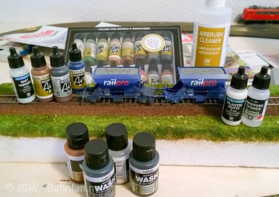 Vallejo airbrush-farver