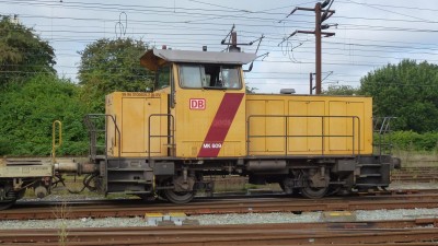 Mk 609 hentede vognene fra Carlsberg, og kørte dem ind i spor 5 i Fredericia, hvor Eg 3111 holdt og ventede