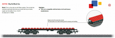 Märklin 44734 Clip-On Block Car
