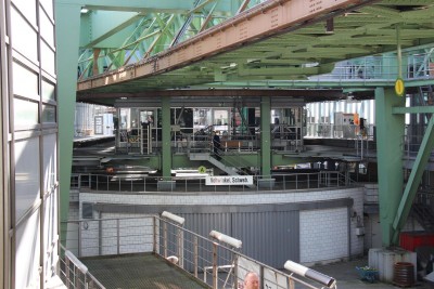Wohwinkel endestation og sløjfen, hvor toget vender