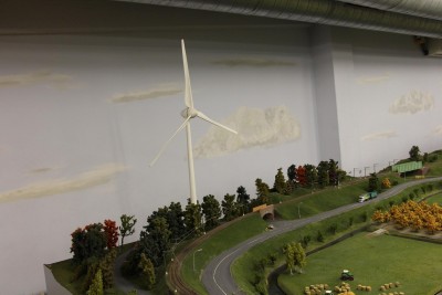 der var flere vindmøller