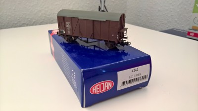 Heljan 4242 - DSB HD 38788 - Lettere patineret