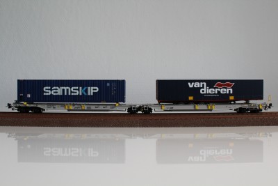 Roco T2000 med Samskip og Van Dieren.JPG