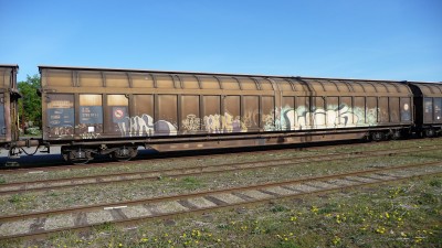 Tidligere Dansk postvogn Habins-y nu en Tysk Habins