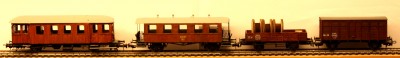 mit KRB tog med den ufærdige Triangel M2